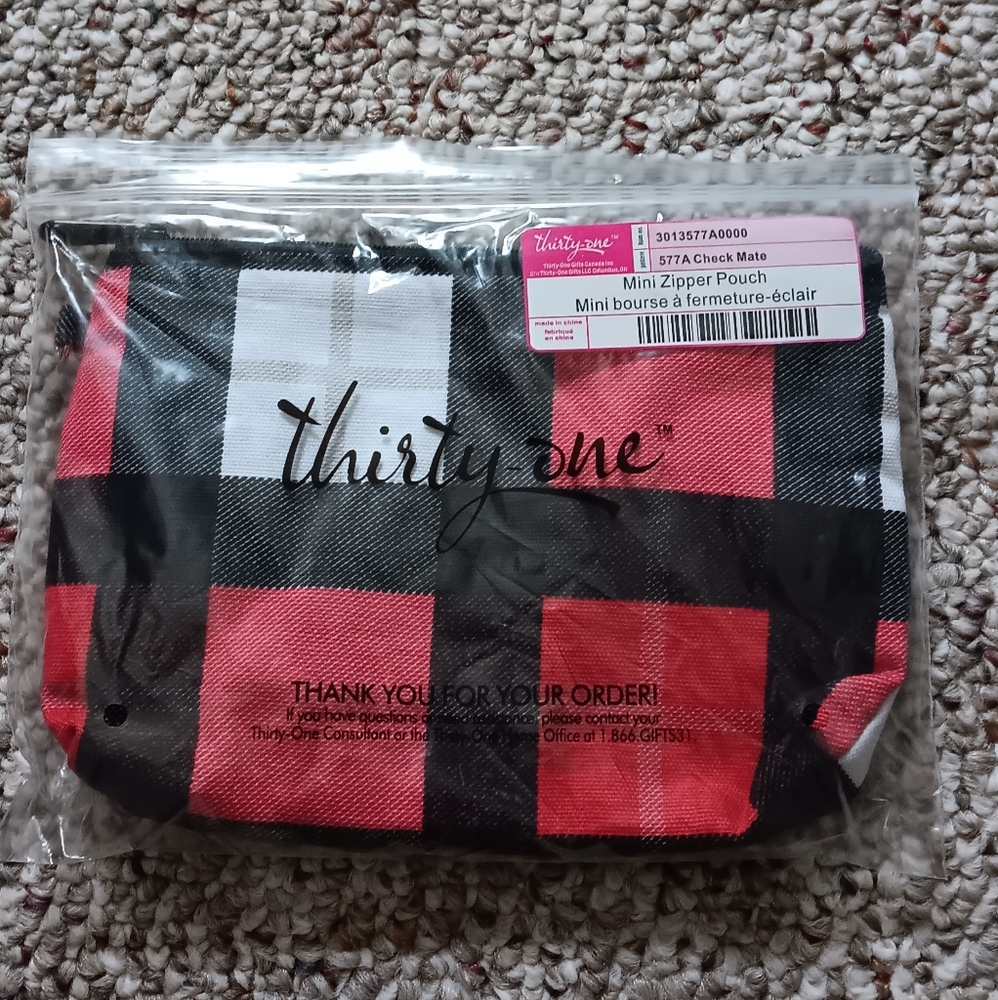 Thirty one Mini zipper pouch